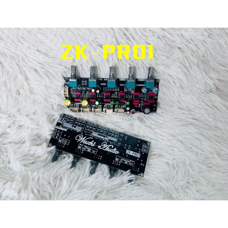 ZK PRO1 Pre-Amplifer Board Front-End บอร์ด Tone แฝนปริมาณ Preamp Mixer Board สำหรับ เครื่องขยายเสียง