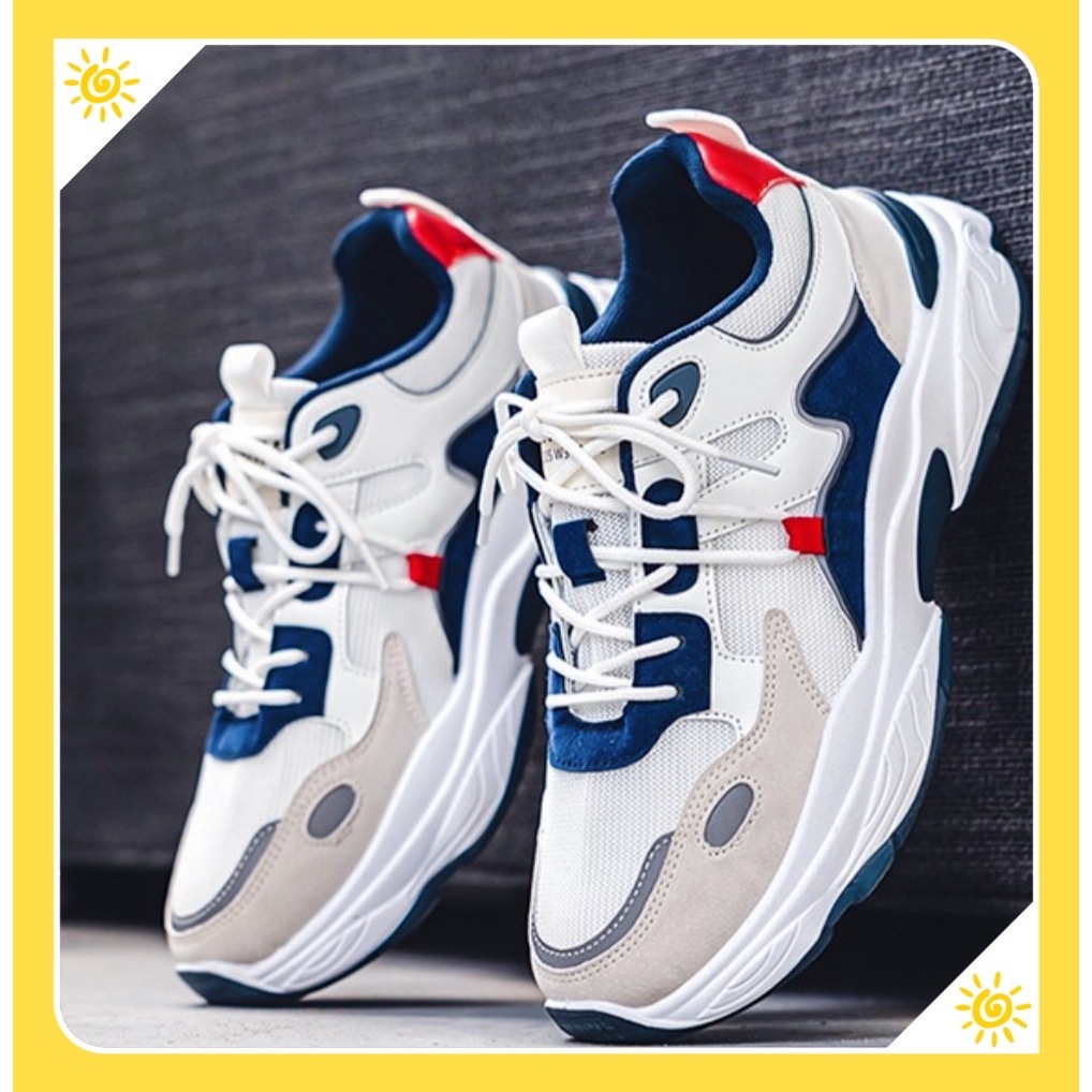 (รุ่นใหม่ล่าสุด)MAVIS รองเท้าผ้าใบผู้ชาย ดีไซน์โดนเด่น สุดฮิต  NO.M126พร้อมส่ง