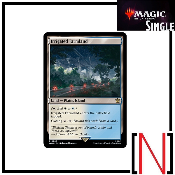 [MTG][Single][WHO] Irrigated Farmland ระดับ Rare [ภาษาอังกฤษ]