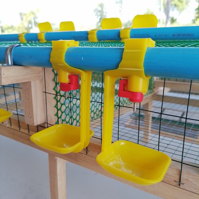 นิปเปิ้ลให้น้ำไก่ นิปเปิ้ลอัตโนมัติ นิปเปิ้ลให้น้ำนกกระทา ที่ให้น้ำอัตโนมัติสำหรับสัตว์ปีก ใช้สำหรับท่อน้ำ 6หุน