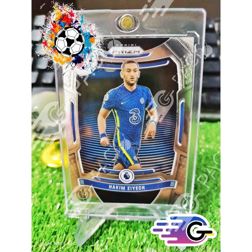 การ์ดนักฟุตบอล 2021-22 Panini Prizm Premier League  chelsea hakim ziyech