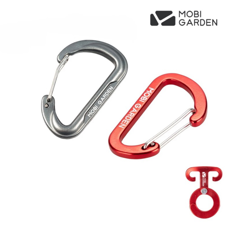Mobi Garden Carabiner กันลม ตัวล๊อค สินค้าของแท้ ✅พร้อมส่งทันที✅