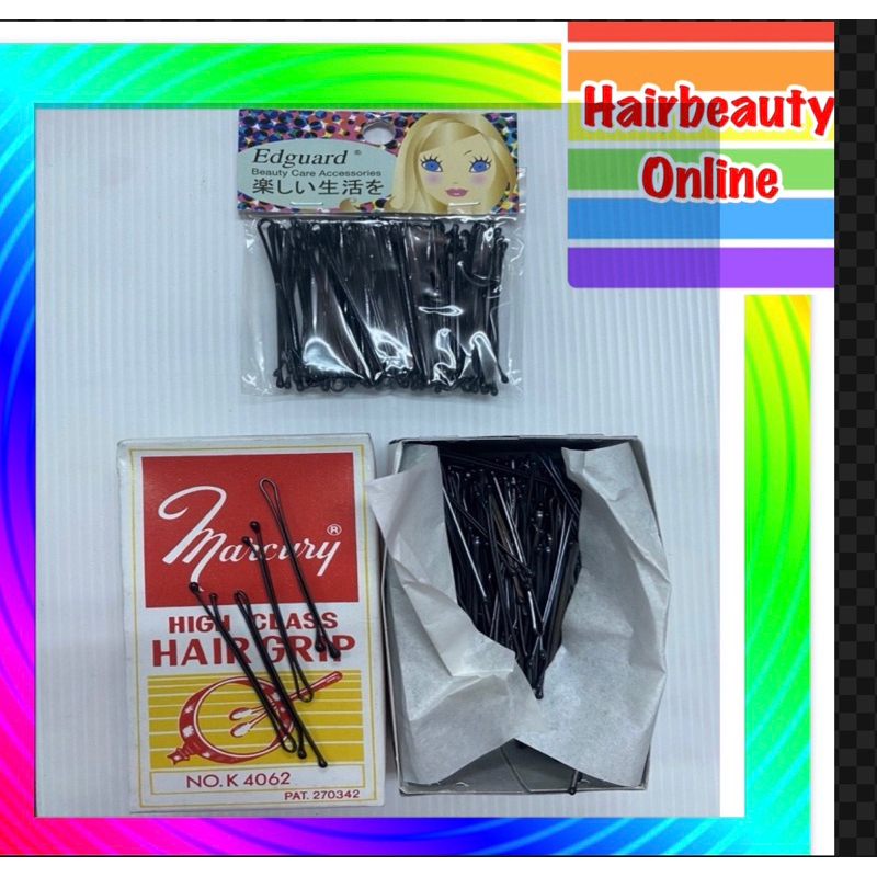 กิ๊บดำ กิ๊บฝอย  Marcury,Edguard  hair grip