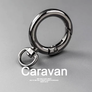 Caravan Crew Keychain keyring Snap Clip พวงกุญแจเท่ๆ ห่วงพวงกุญแจ