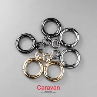 Caravan Crew Keychain keyring Snap Clip พวงกุญแจเท่ๆ ห่วงพวงกุญแจ