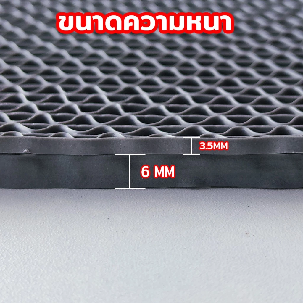 YJM แผ่นกันลื่น 60-90x120cm หนา6mm แผ่นยางกันลื่น ในห้องน้ํา ห้องครัว พื้นกระเบื้อง  PVC Mat thumbnail 6