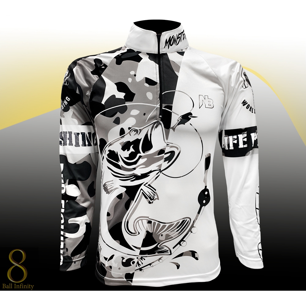 Set 40 ''มี 5แบบ"เสื้อตกปลา,ปั่นจักรยาน กันแสงUV ผ้านิ่ม เบาใส่สบาย ระบายอากาศดี(สินค้าพร้อมจัดส่ง)