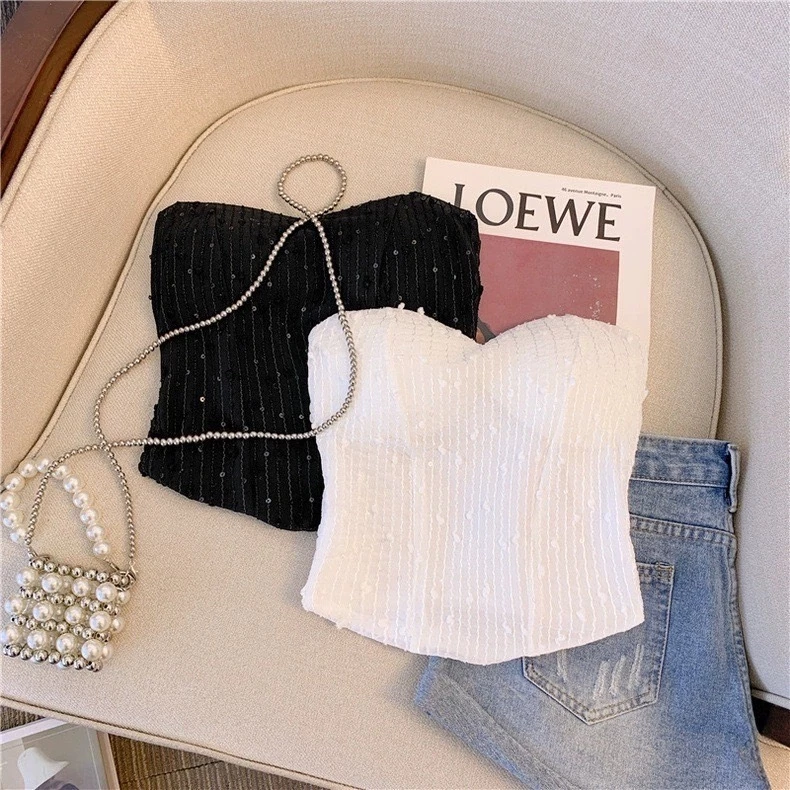 เสื้อสายแซ่บ เกาะอกใส่เที่ยว ****ตัวเล็ก อ่านก่อนกดสั่ง****