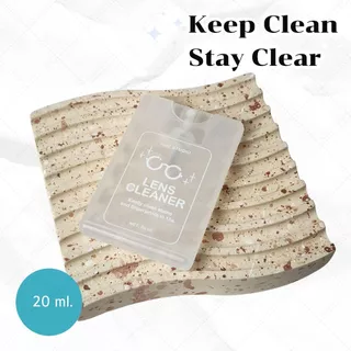ANZ STUDIO น้ำยาเช็ดเลนส์แว่นตา ทำความสะอาดเลนส์ Spray Cleaner ขนาดพกพา 20ml. ทำความสะอาดคราบมัน รอยนิ้วมือใน 15s.