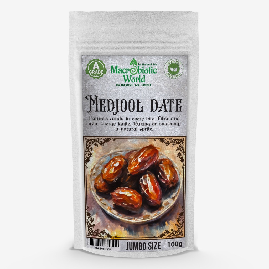Organic/Bio Dried Medjool Dates | อินทผลัมเมดจูล ตากแห้ง