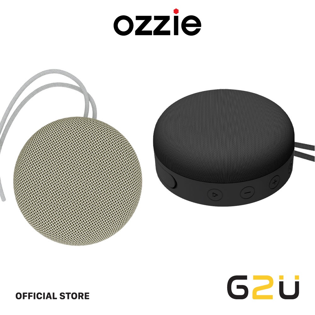 OZZIE ลำโพงพกพากันน้ำรุ่น Amaze | C180 ตัวเล็ก น้ำหนักเบา พกพาสะดวก