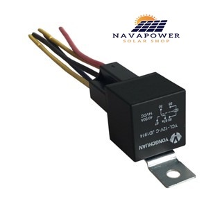 รีเลย์รถยนต์ 4ขา 5ขา 12v 24v 40A คุณภาพดี
