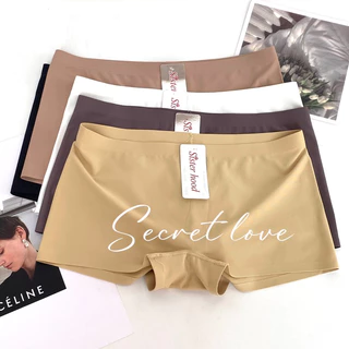 กางเกงในผู้หญิง sister hood 1030 boyshort กางเกงในขาสั้น ไร้ขอบใส่สบาย สะโพกสวย