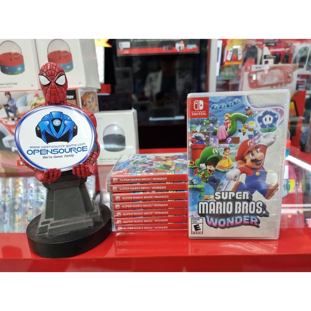 [พร้อมส่ง]Nintendo: Super Mario Bros. Wonder (US ASIA) แผ่นเกม สำหรับเครื่อง Nintendo Switch