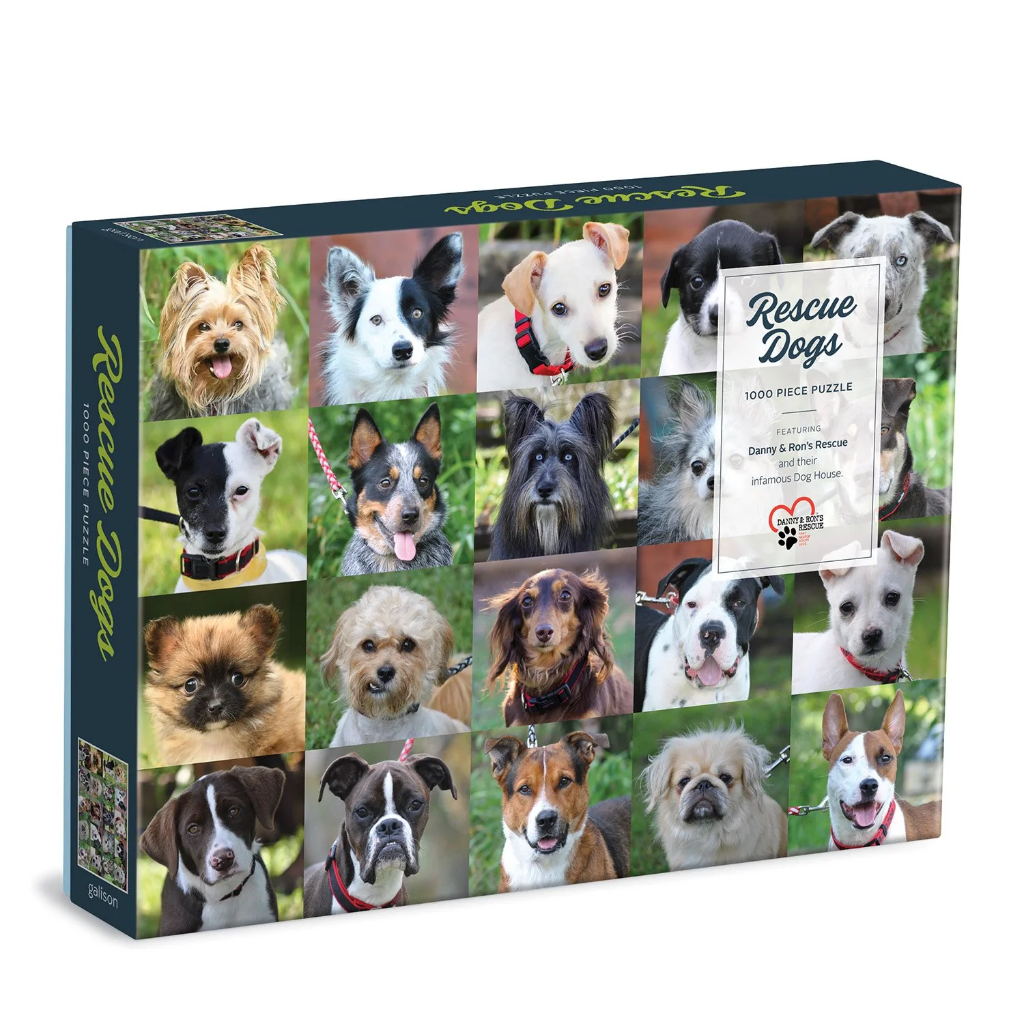 จิ๊กซอว์1,000 ชิ้น ลายRescue Dogs 1000 Piece Puzzle