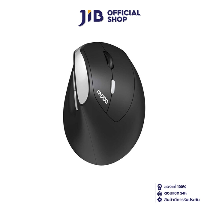 WIRELESS MOUSE (เมาส์ไร้สาย) RAPOO EV250 SILENT BLACK