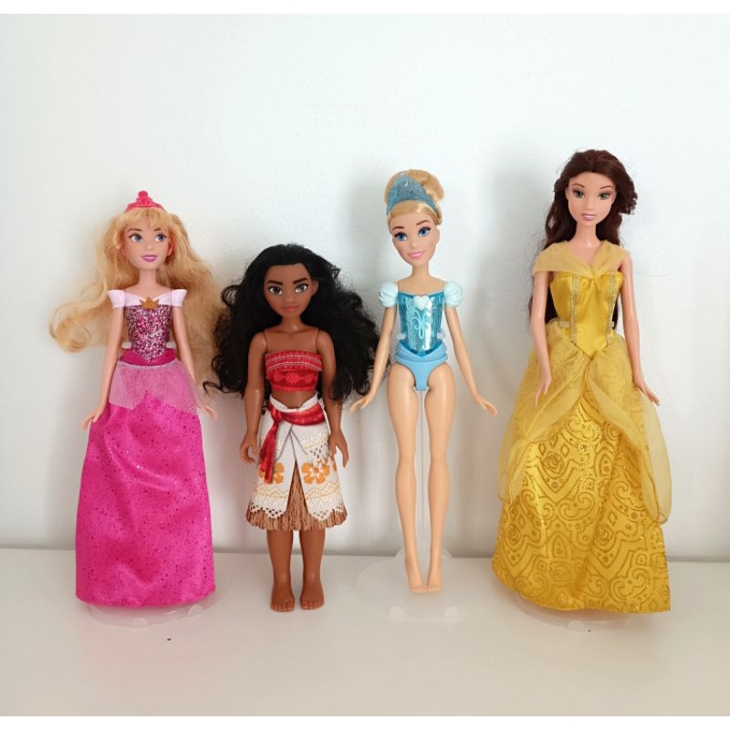 ตุ๊กตาเจ้าหญิงดิสนีย์ Disney princess ขายเหมา 4 ตัว
