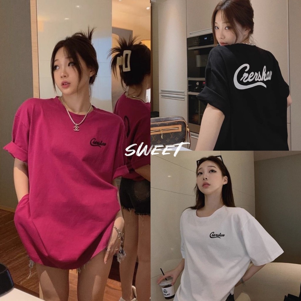 Sweet เสื้อ Cnensใส่แล้วดูวิเทจ ใส่เล่น ใส่เที่ยวใส่ทำงานน่ารักสุดสุด S500