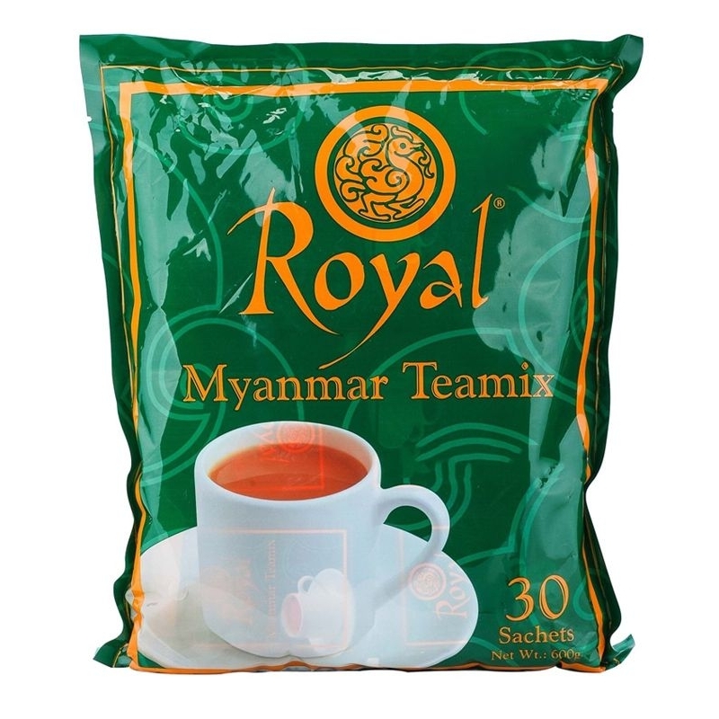 ชาพม่า​ ชานมพม่า​ Royal Myanmar Tea Mix ရွိုင်ရယ်မြန်မာလက်ဖက်ရည်
