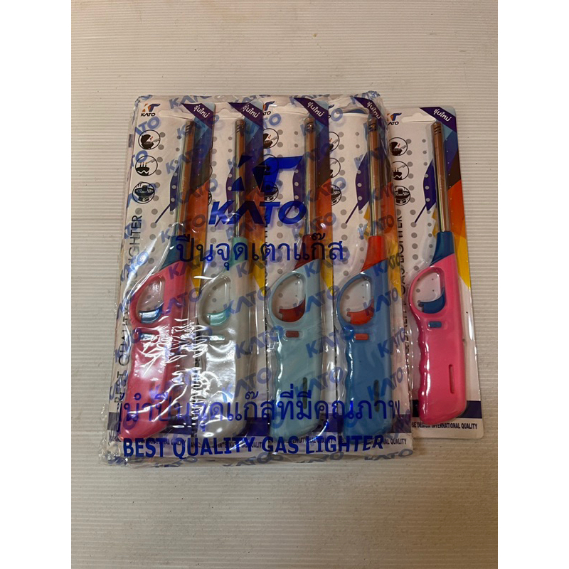 🔥(12ชิ้น) ปืนยิงแก๊ส ปืนจุดไฟ ปืนจุดเตาแก๊ส ยี่ห้อ KATO กาโต้ คุณภาพดี