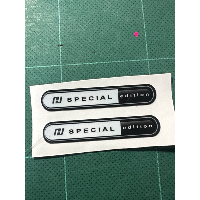 สติกเกอร์ logo Special edition คู่ (ไม่นูน) ราคา ถูกที่สุด ดีลบีเคเค แกลเลอรีภาพที่ 2