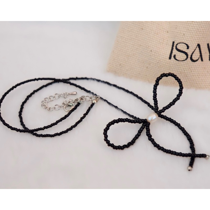 สร้อย Chocker โบว์ดำ