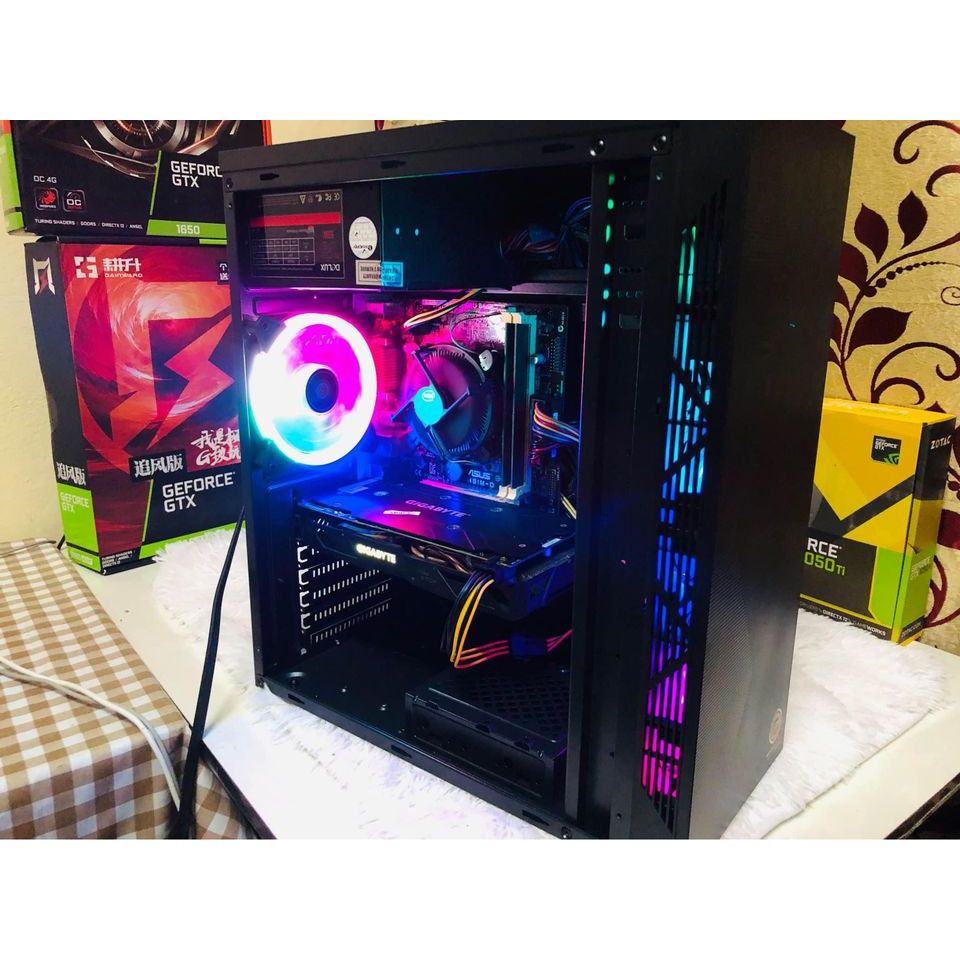 คอมพิวเตอร์มือสองพร้อมลงสนาม i3 Gen4 | RAM 8 GB | SSD 120GB | RX 5704GB