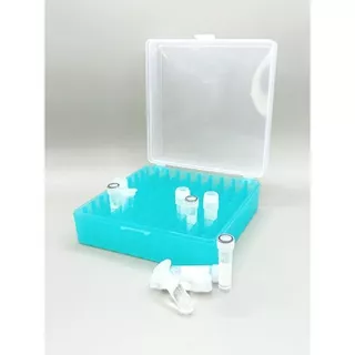กล่องเก็บหลอดไมโครทิวป์ กล่องเก็บVial สำหรับแช่แข็งได้ 100 ช่อง (100-Well Microtube Storage Boxes)