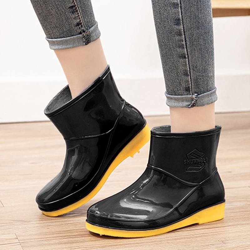 Fshow จัดส่งจากไทย รองเท้าบูท เอนกประสงค์ข้อสั้นใช้งานสะดวก มีให้เลือก5สีกันไปเลย ราคาสุดว๊าว ต้องซื้อติดบ้านน๊า - รูปที่ 7