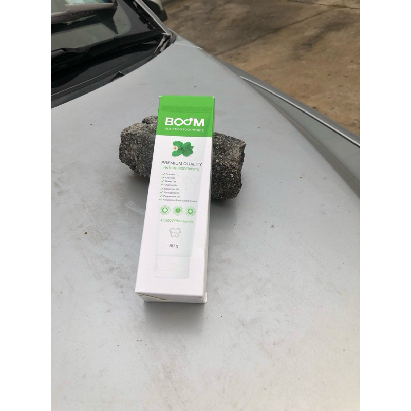 [พร้อมส่ง] Boom nutrition toothpaste ยาสีฟัน
