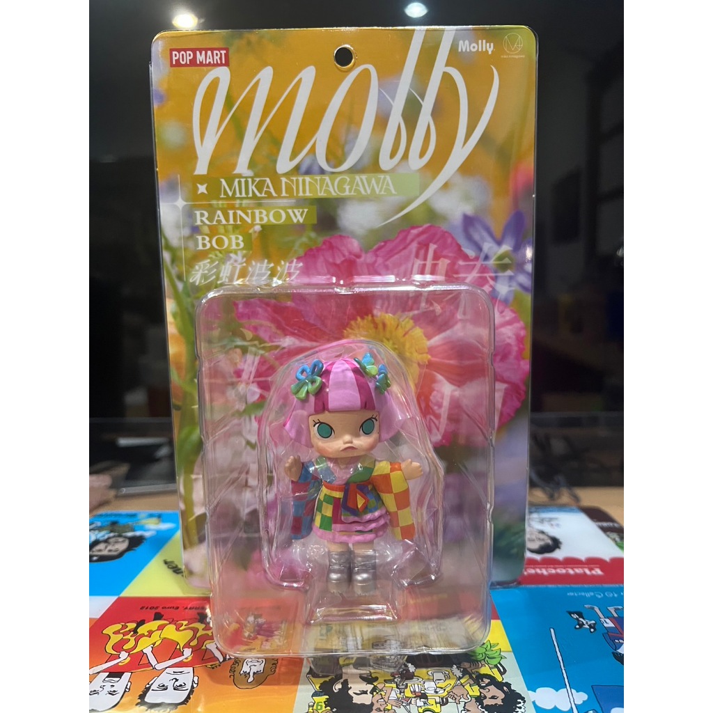 [พร้อมส่ง] Molly Rainbow Bob สีรุ้ง Molly x Mika Ninagawa แท้ 100%