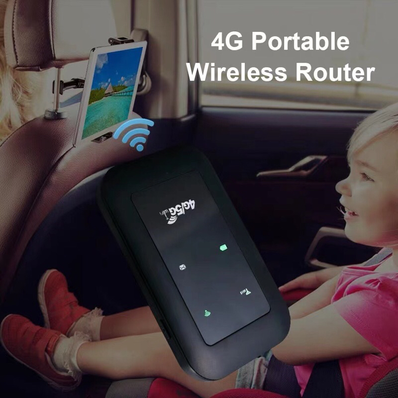 （พร้อมส่ง）4G/5G ไวไฟพกพา Pocket WIFI 150Mbps ใช้ได้ทั้ง AIS True DTAC Mobile wifi สามารถเชื่อมต่อหลายเครื่อง