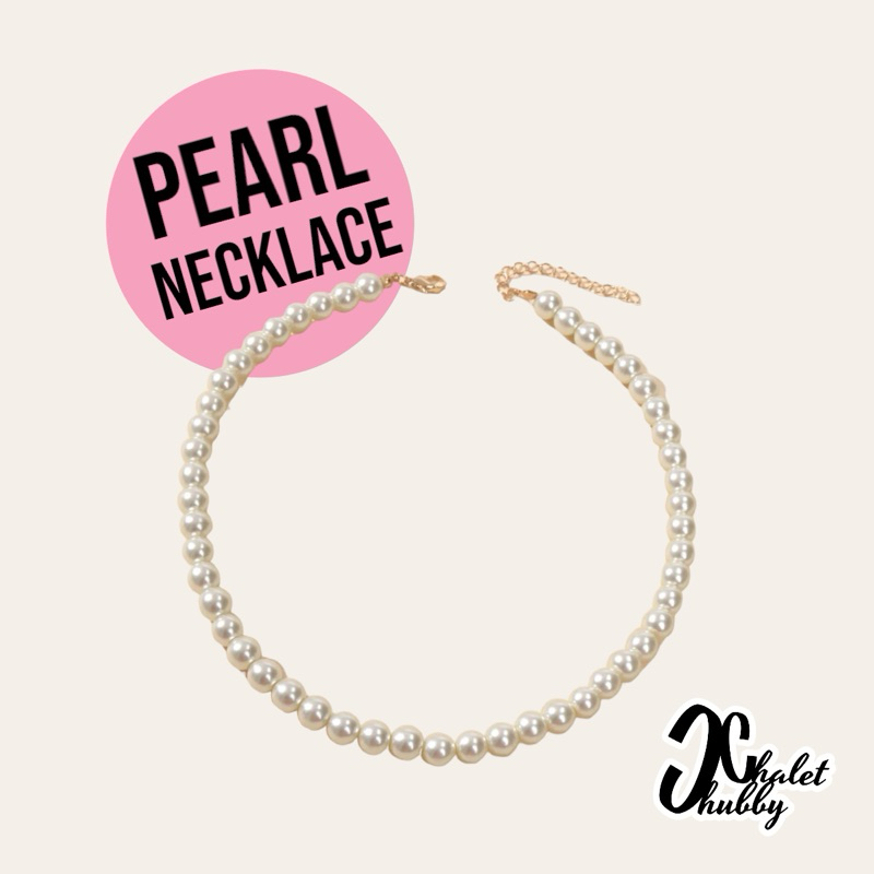 pearl necklace สร้อยคอไข่มุก