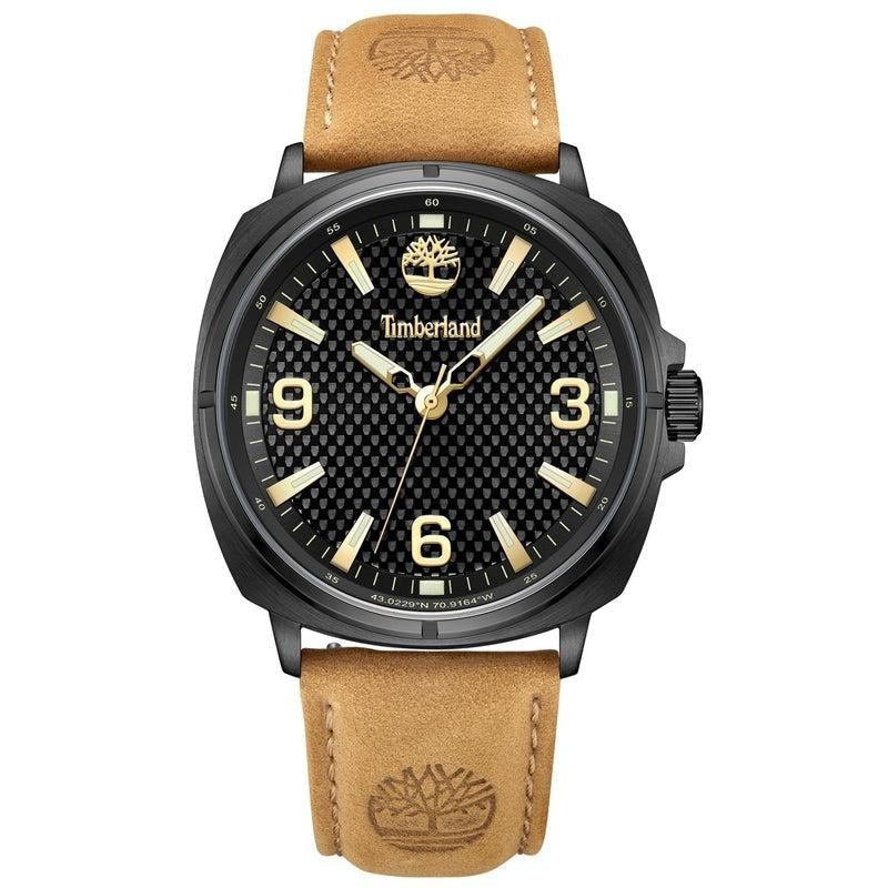 Timberland (ทิมเบอร์แลนด์) นาฬิกาผู้ชาย Bailard ระบบควอตซ์ สายหนัง ขนาดตัวเรือน 45 มม. (TDWGB2201702)
