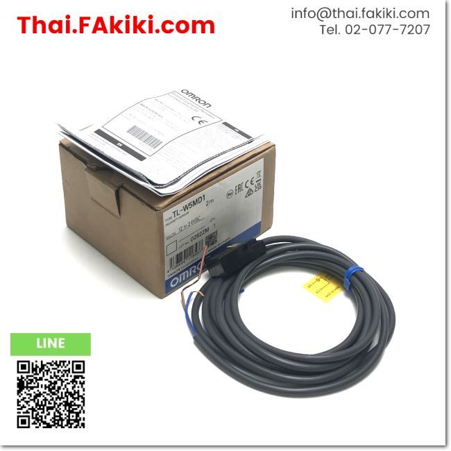 พร้อมส่ง, (B)Unused*, TL-W5MD1 Amplifier Built-in Proximity Sensor, สเปค NO, OMRON (66-008-777)