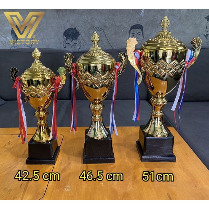 โปร! ถ้วยรางวัลโลหะ 1ชุด 3ใบ (V357-359)