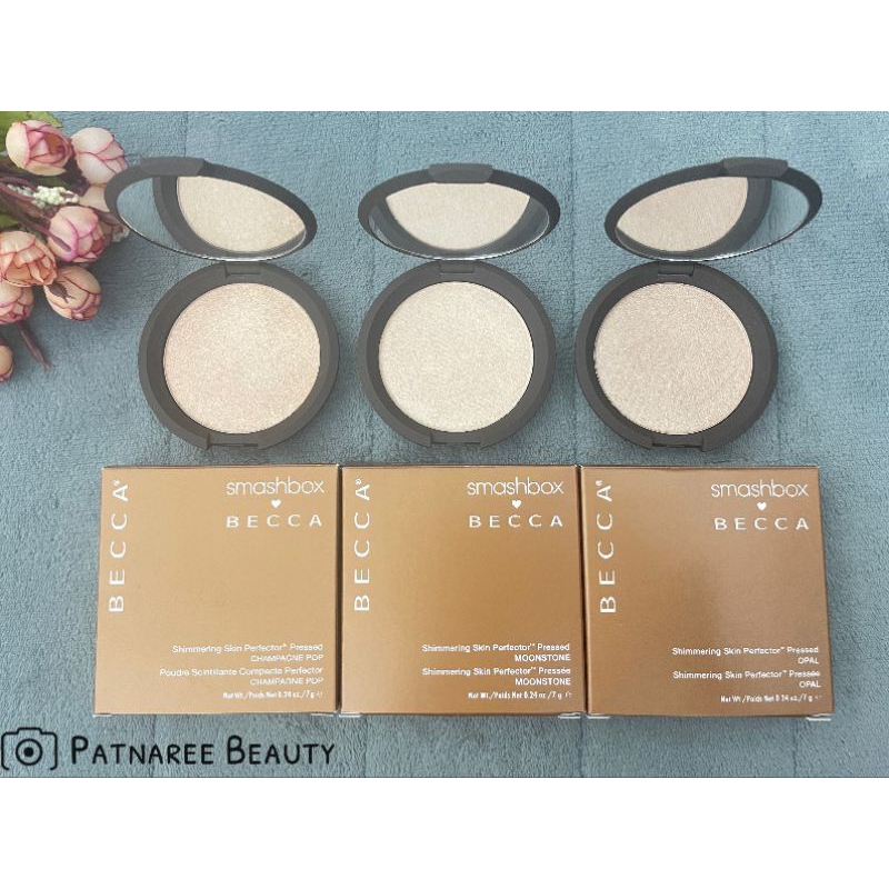 ไฮไลท์ในตำนาน Becca มีหลายสี Shimmering Skin Perfector Pressed Highlighter