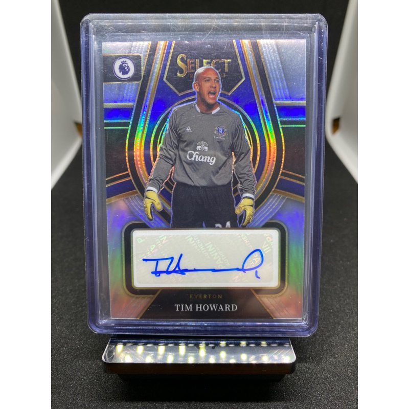 Soccer Card Panini Select 2022/23 - Tim Howard Auto Card (ลายเซ็น)