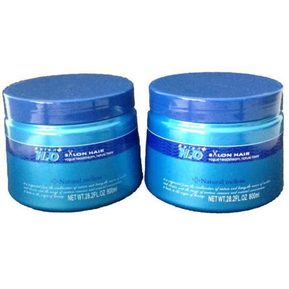 🔵เอชทูโอ (2กระปุกใหญ่) ทรีทเม้นท์ 800มล.x2 H2O Treatment 800ml.x2