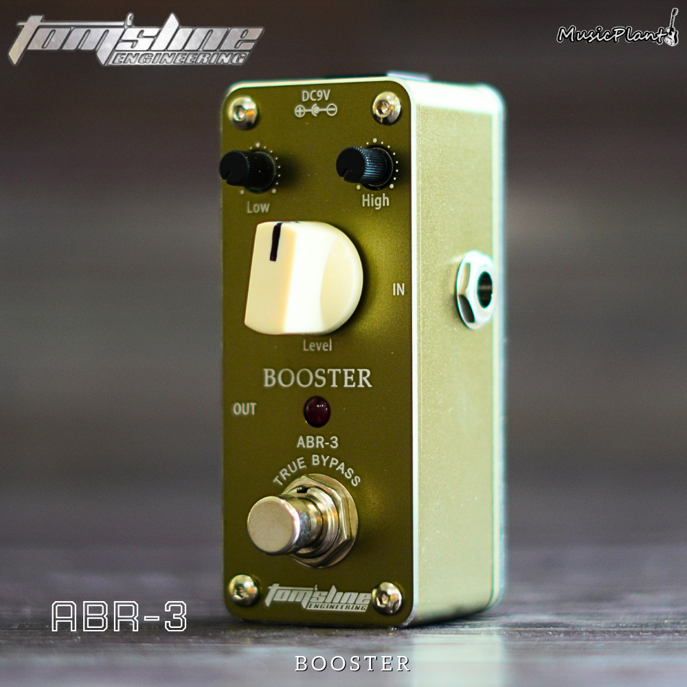 Tom's Line Engineering เอฟเฟคกีตาร์ Guitar Effect Pedal รุ่น ABR-3 Booster