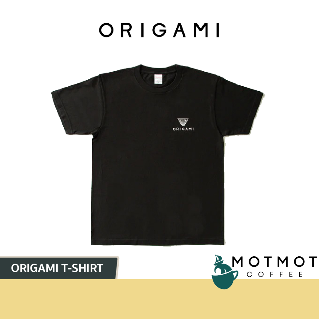 【EC limited】ORIGAMI T-shirts เสื้อยืดโอริกามิ | MOTMOT COFFEE