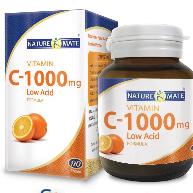 Vitamin C 1000 mg. วิตามินซี 1000 mg 30 เม็ด 90 เม็ด