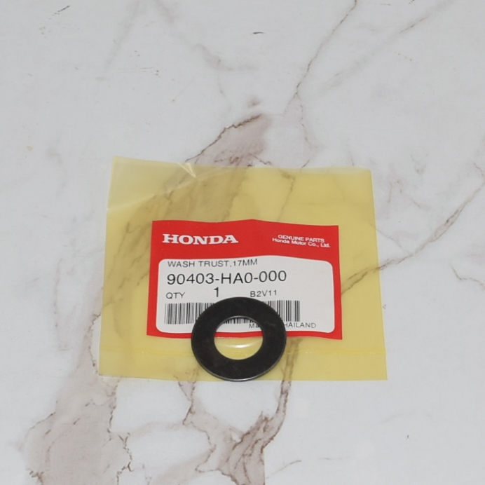 แหวนรอง 17มิล แหวนรองเรือน ครัชเวฟ100 แท้ศูนย์ฮอนด้า ราคา/1ชิ้น 90403-HA0-000