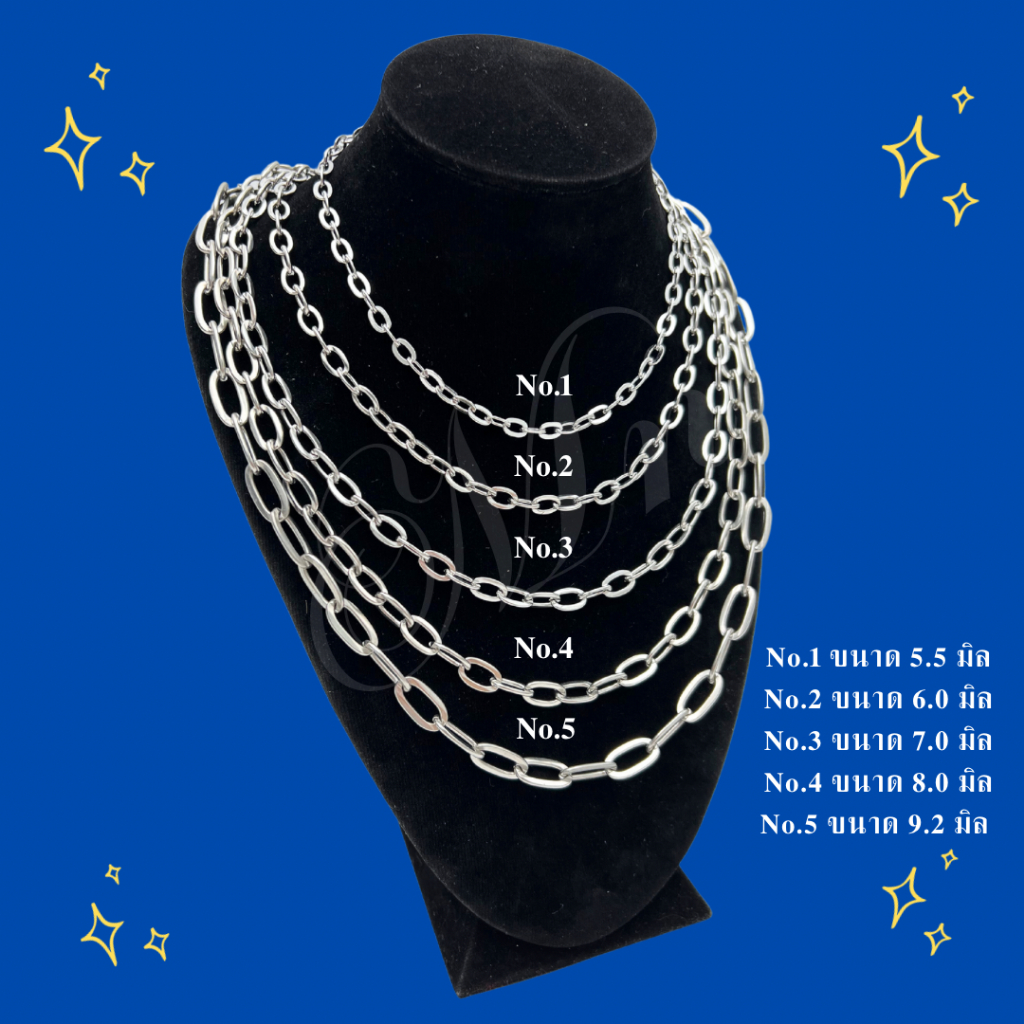 ”ทับแบน” สร้อยคอสแตนเลส เกรดพรีเมี่ยมของแท้100% ห้อยพระ เครื่องราง แฟชั่น สร้อยเด็ก ใส่ได้ ผู้ใหญ่ ใส่ดี ไม่ลอก ไม่ดำ