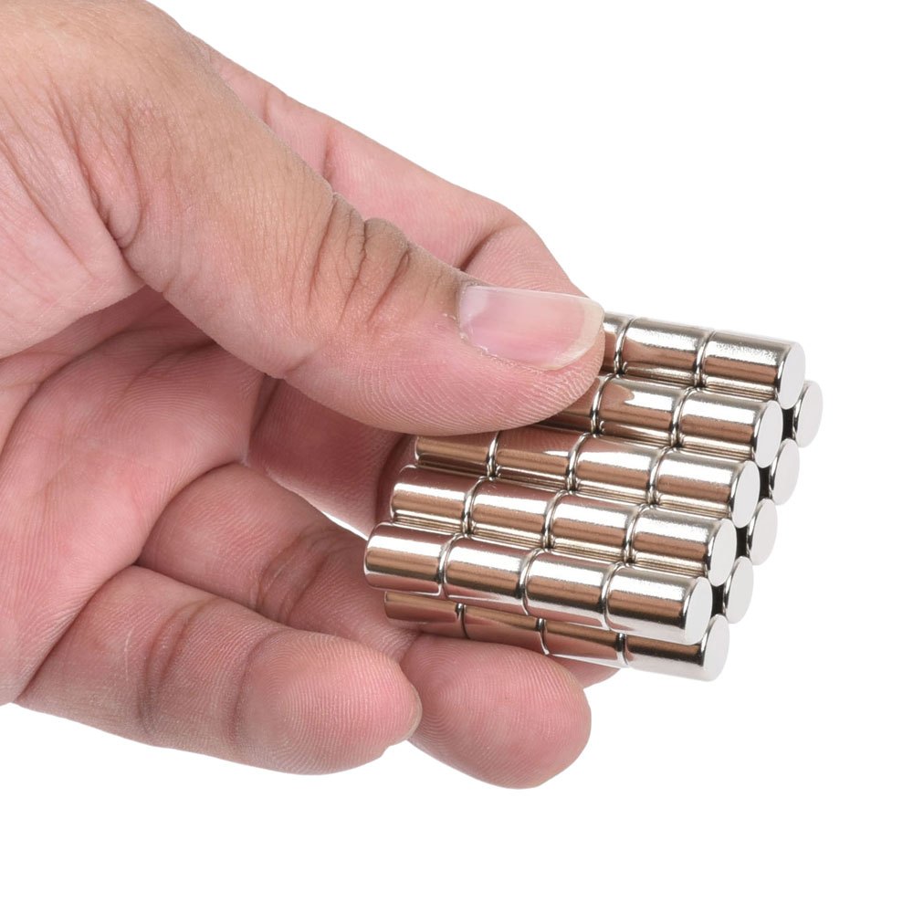 แม่เหล็กแรงสูง 8x10mm N42 Magnet นีโอไดเมียม PEAK Magnetics งานเกรดแท้ แรงดึงดูดสูง BK1463