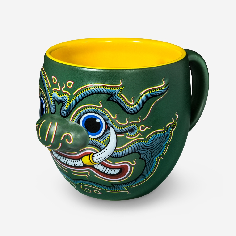 Ramakien Mug - THOTSAKAN (แก้วรามเกียรติ์ทศกัณฐ์)