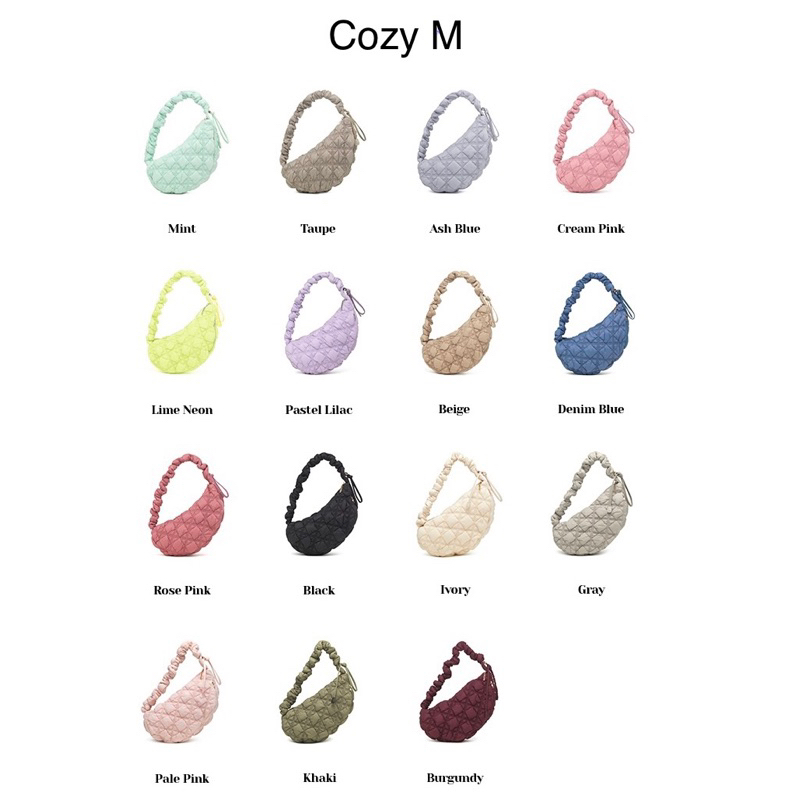 พร้อมส่ง 🇰🇷 แท้ 💯% New Carlyn Cozy bag M ปรับสายได้ COZY H72303010