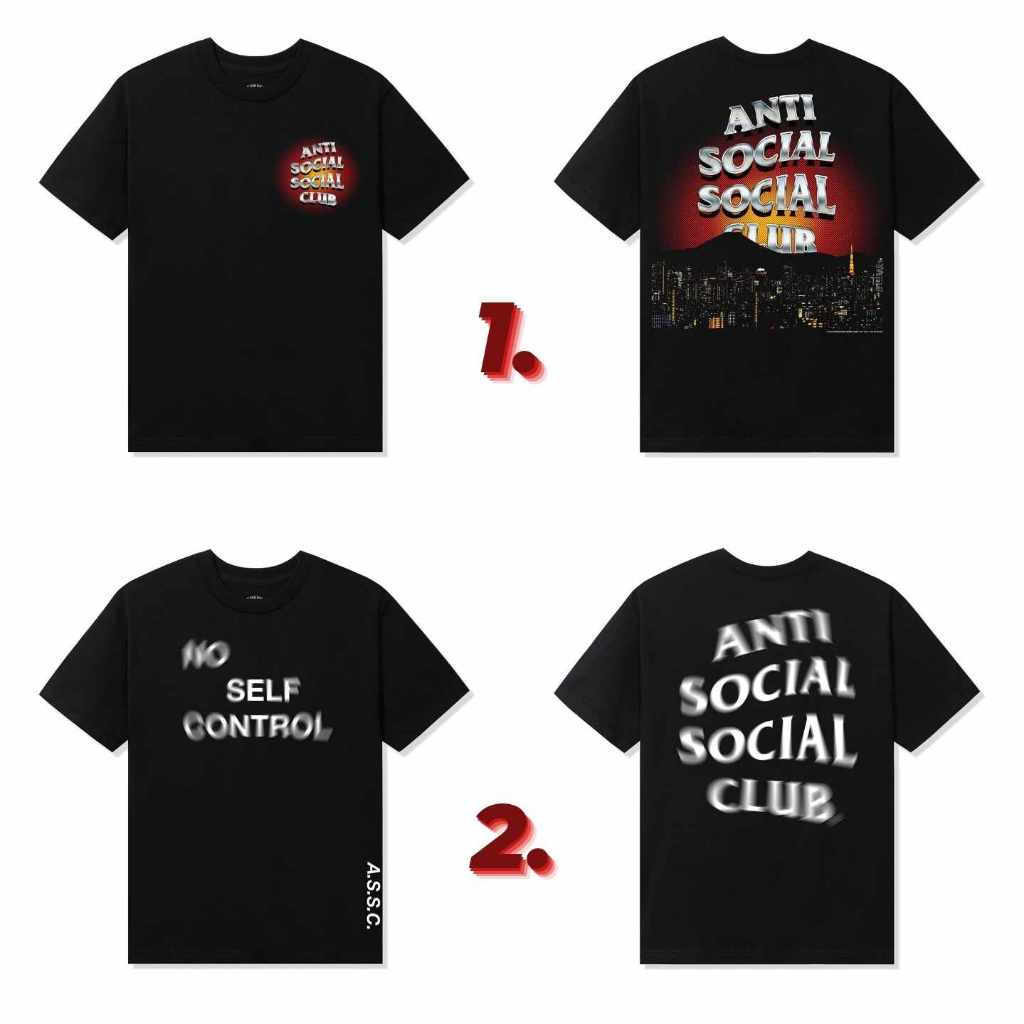 [ ของแท้ ] เสื้อ Anti social social club FW 2023 Nippon ของใหม่ ลายใหม่ ( พร้อมส่ง )