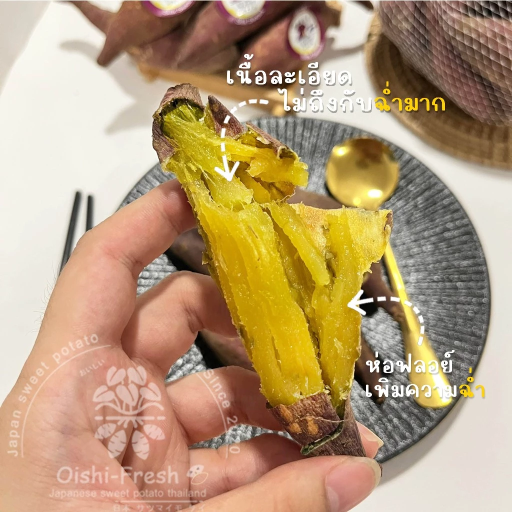 Oishi-Fresh มันหวานญี่ปุ่น 3 สายพันธุ์🍠ไซต์Snack🍠🇹🇭ปลูกไทย🇹🇭เบนิฮารุกะ🍠เนื้อเหลืองนุ่ม หอม หวาน 300-1000 ก.จัดส่ง 24 ชม. thumbnail 6