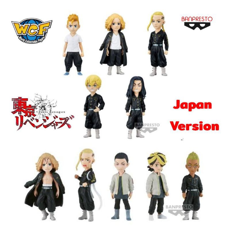 Tokyo Revengers Figure WCF takemichi mikey draken Kazutora Keisuke Baji